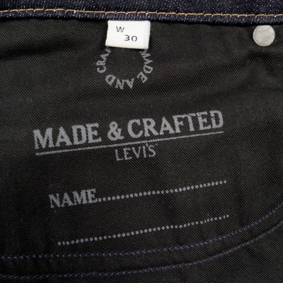 LEVIS Made & Crafted Jeans Tender Boot Cut Japan Zen Wash Women 30 x 34 NWOT - Picture 6 of 8